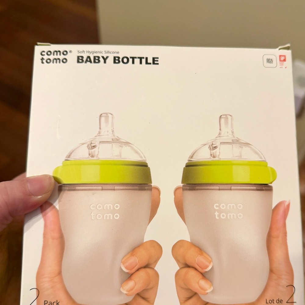 Comotomo Baby Bottle 8oz, set of 2